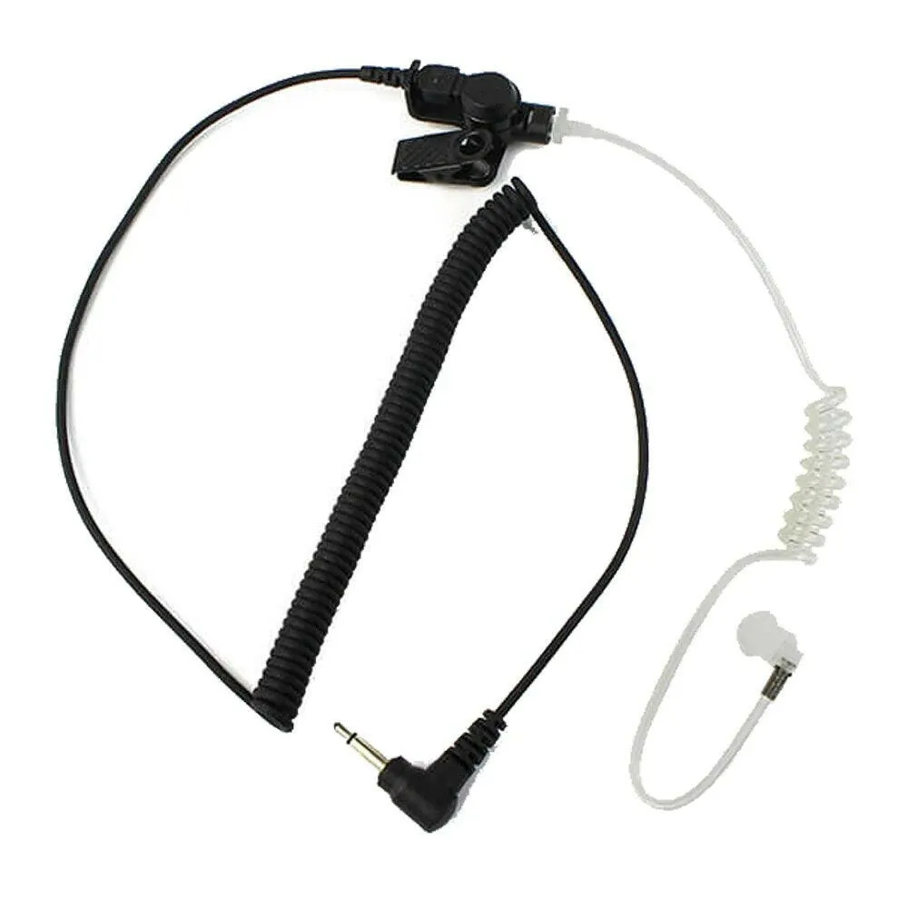 Retevis 3.5mm Audio Plug With Acoustic Tube Earpiece Listen/Receiver Only Headset For Motorola Walkie Talkie/Speaker Mic C9049A