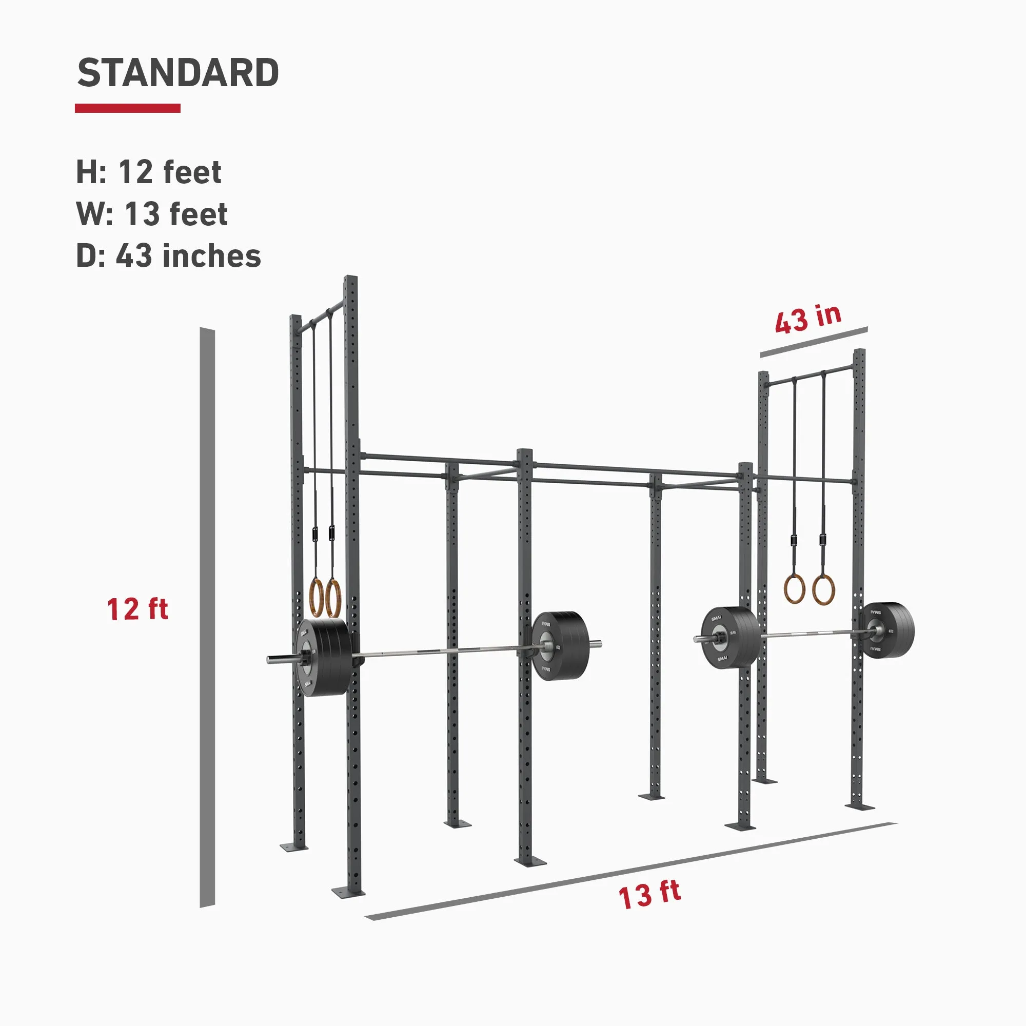Rig - 4 Squat Cell with Bridge
