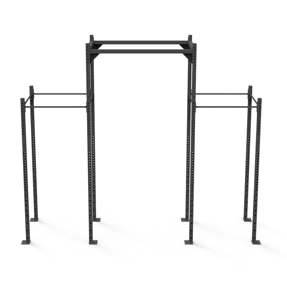 Rig - 4 Squat Cells with Utility Bridge - X-Frame