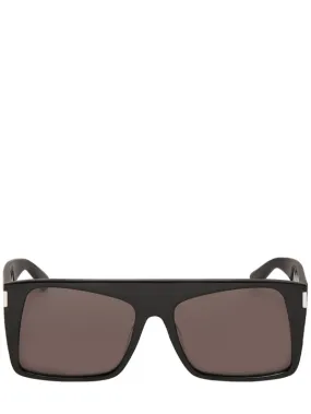 Saint Laurent   SL 651 acetate mask sunglasses 