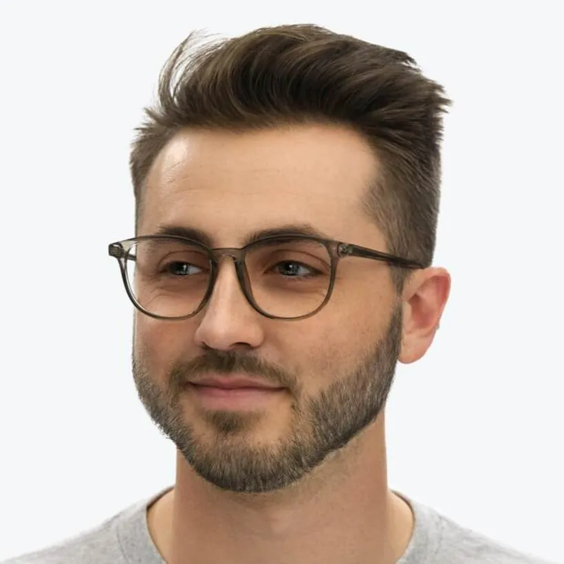 ScreenTime Billie Computer Glasses - Pearl Grey - Readers