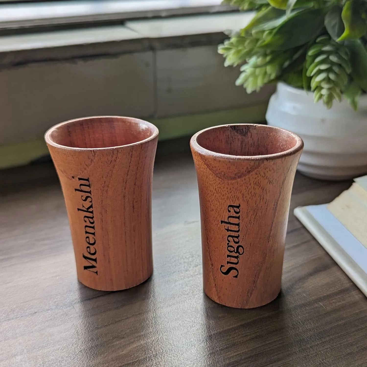 Shot Glass Tumblers | Personalized Wooden Shot Glass Set