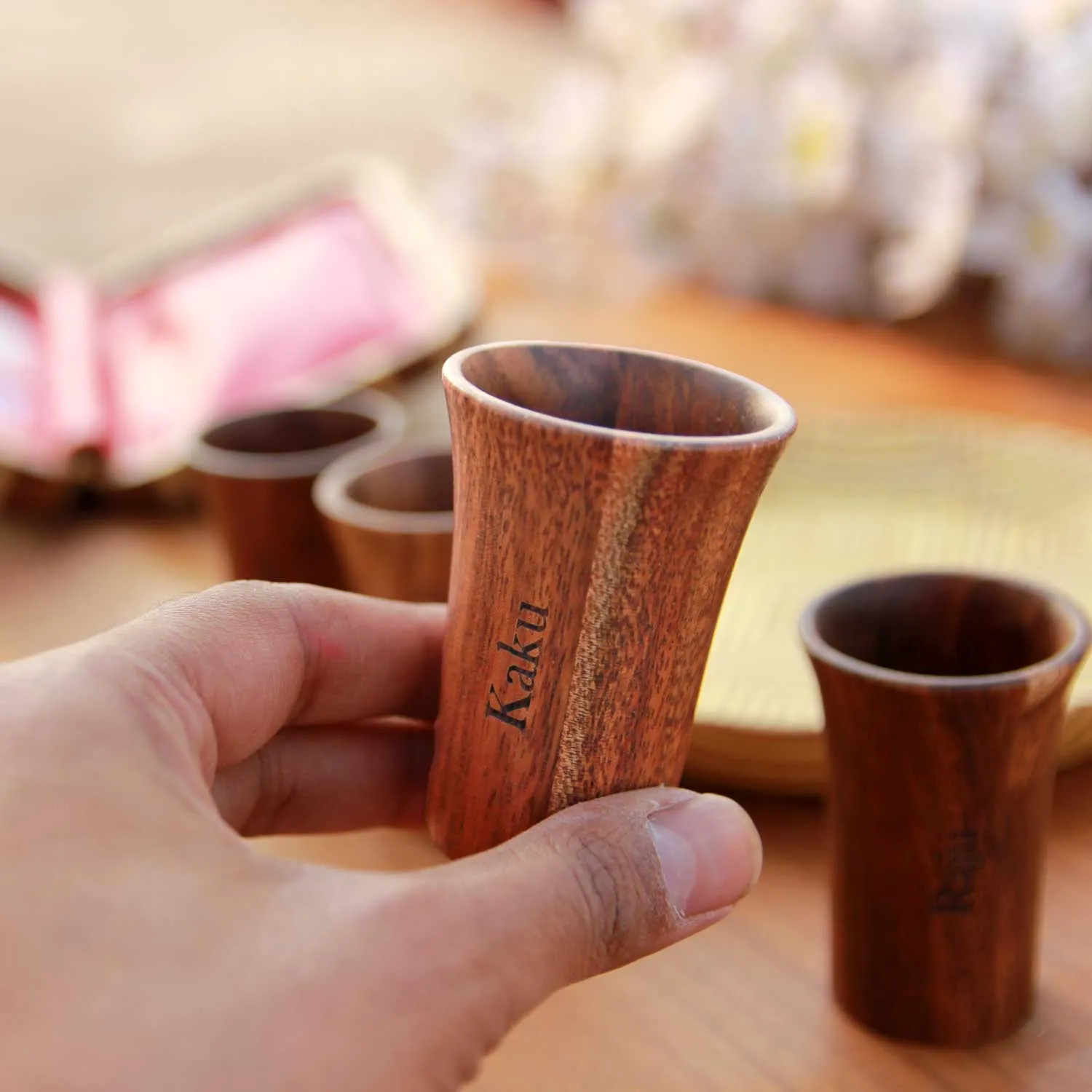 Shot Glass Tumblers | Personalized Wooden Shot Glass Set