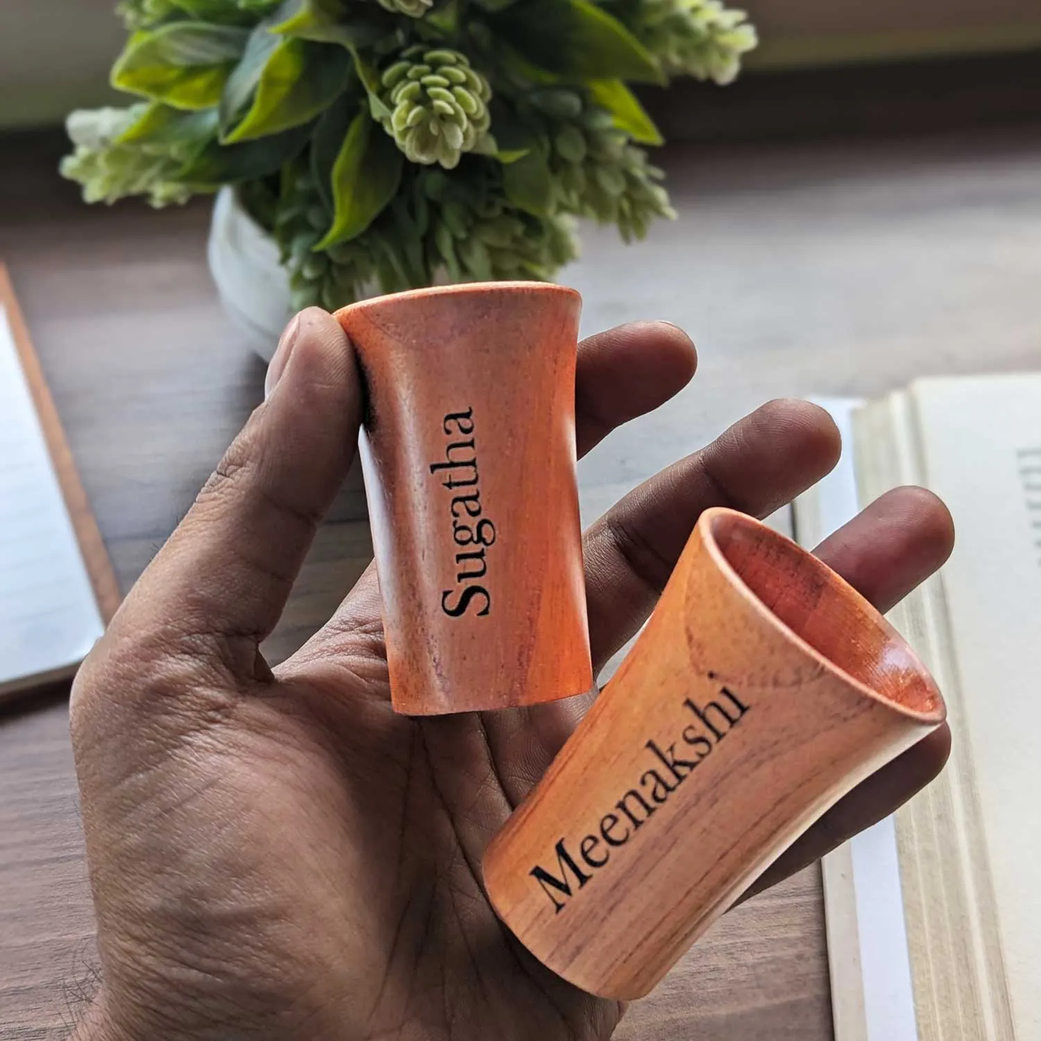 Shot Glass Tumblers | Personalized Wooden Shot Glass Set
