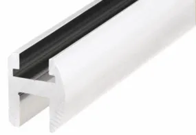 Shower Door Brite Anodized 66" Deluxe Header Kit