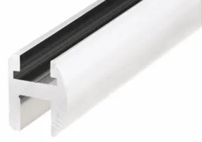 Shower Door Brite Anodized Deluxe Shower Door Header Kit - 98"