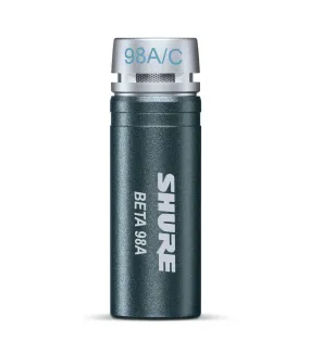 Shure BETA 98A/C-X Cardioid Miniature Condenser Instrument Microphone