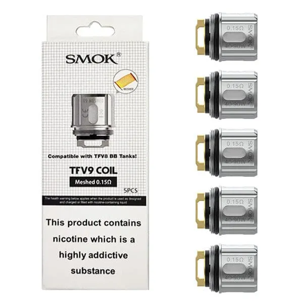 SMOK TFV9 Replacement Coils (5-Pack)