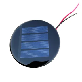 Solar Pannel 62mm 2V 130mA for educational Kits