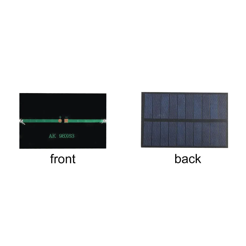 Solar Pannel 98x63mm 5V 175mA for educational Kits
