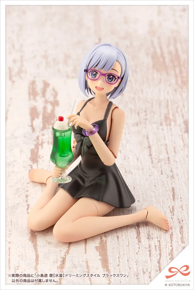 Sousai Shojo Teien Koyomi Takanashi Swimsuit Ver. Dreaming Style Black Swan 1/10