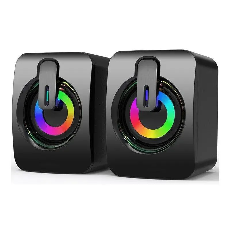 Stereo Sound Box: Premium Desktop Audio System for Gaming and Communication