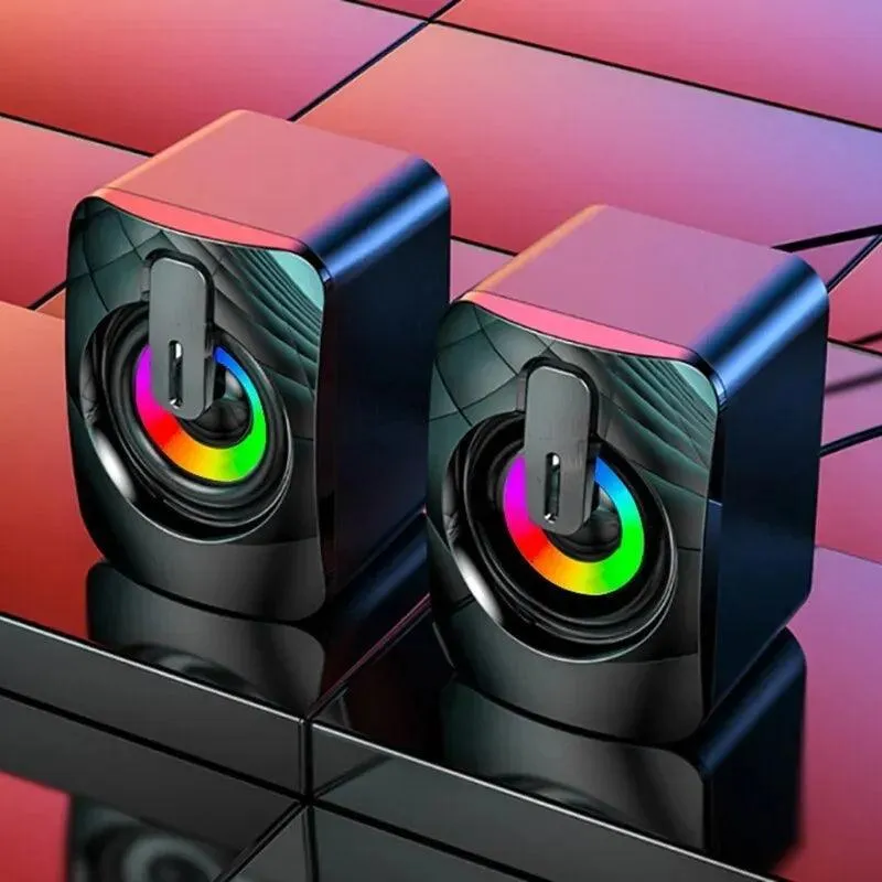 Stereo Sound Box: Premium Desktop Audio System for Gaming and Communication