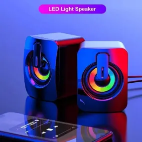 Stereo Sound Box: Premium Desktop Audio System for Gaming and Communication