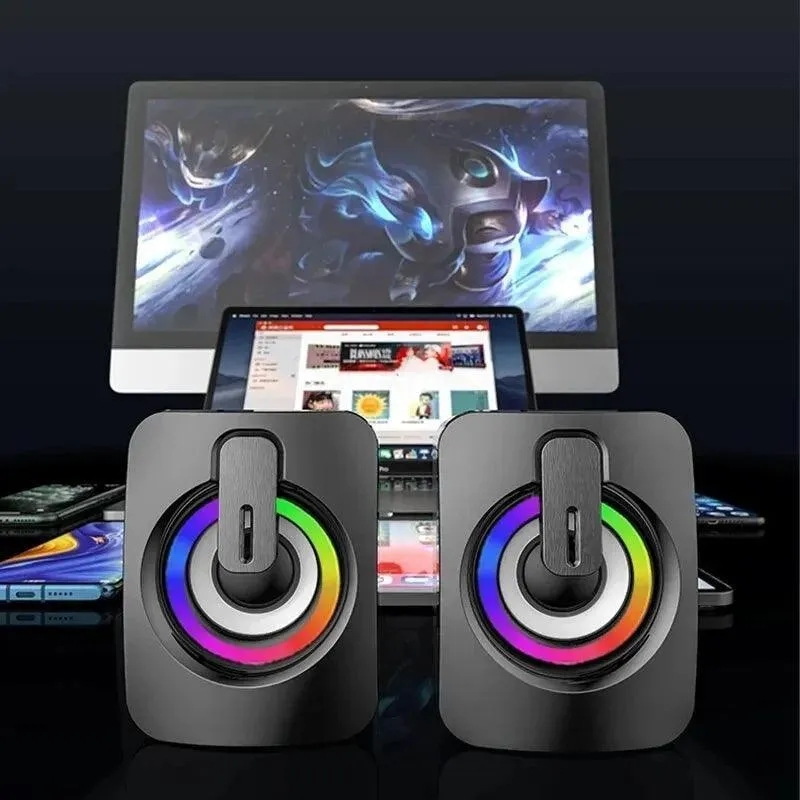 Stereo Sound Box: Premium Desktop Audio System for Gaming and Communication