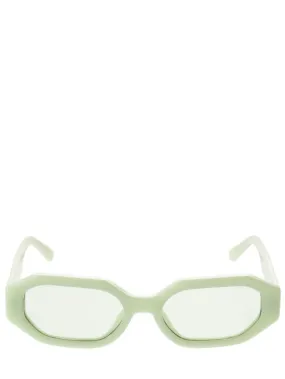 The Attico   Irene squared acetate sunglasses 