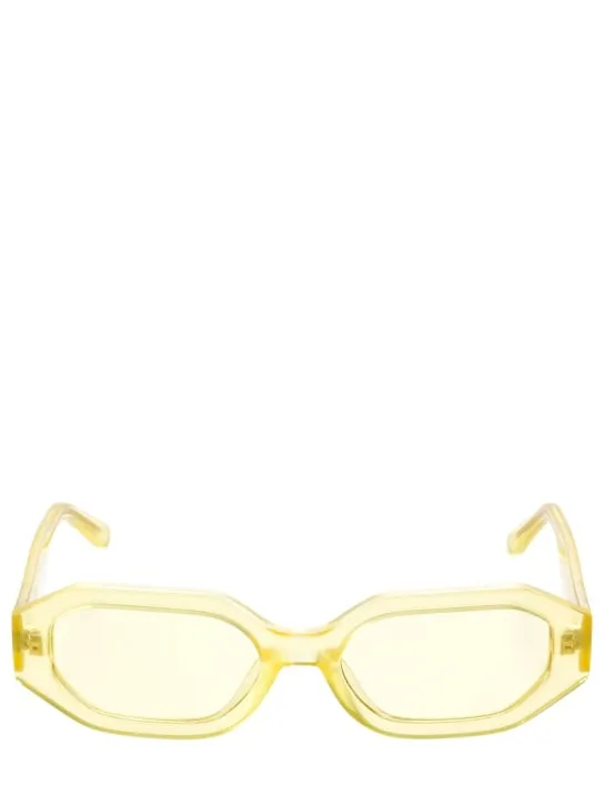 The Attico   Irene squared acetate sunglasses 