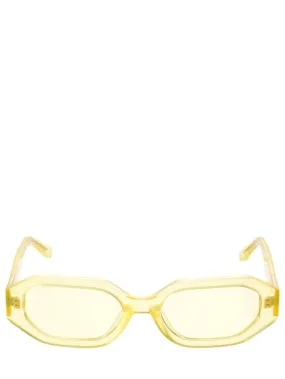 The Attico   Irene squared acetate sunglasses 