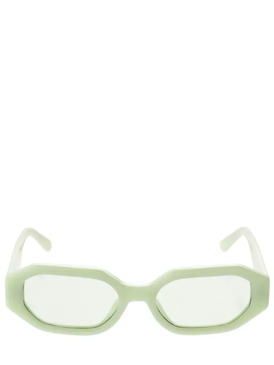 The Attico   Irene squared acetate sunglasses 