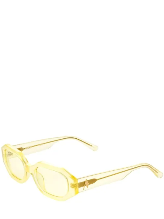 The Attico   Irene squared acetate sunglasses 