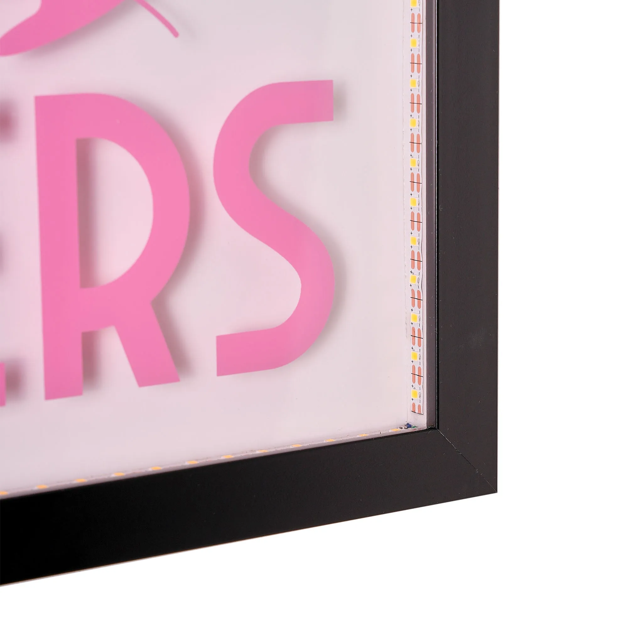 Tipsy Printed Cheers LED Light Box Wall Sign