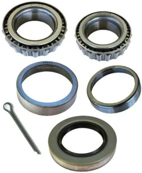 Trailer Bearing Kit, 1 1/4" x 1 3/4" Spindle, LM67048/25580 Bearings