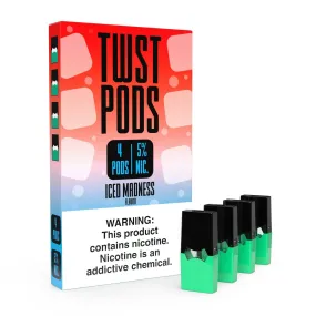 TWST PODS | Iced Madness JUUL Compatible Pods - 5 Pack