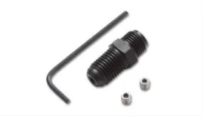 Vibrant -4AN x 7/16-24" Oil Restrictor Fitting Kit w/ 2 additional Brass Jets 10287