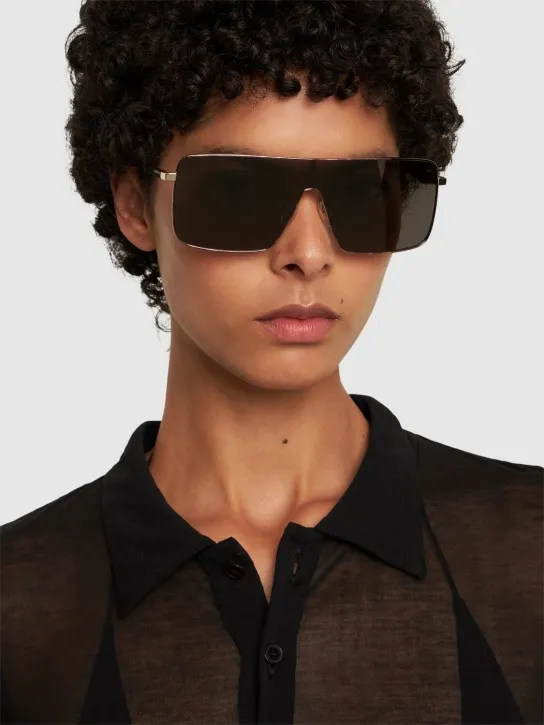 Victoria Beckham   V Line metal sunglasses 