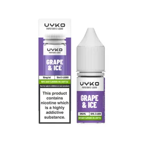 VYKO Bar Grape & Ice 10ml Nicotine Salt E-Liquid - Add On