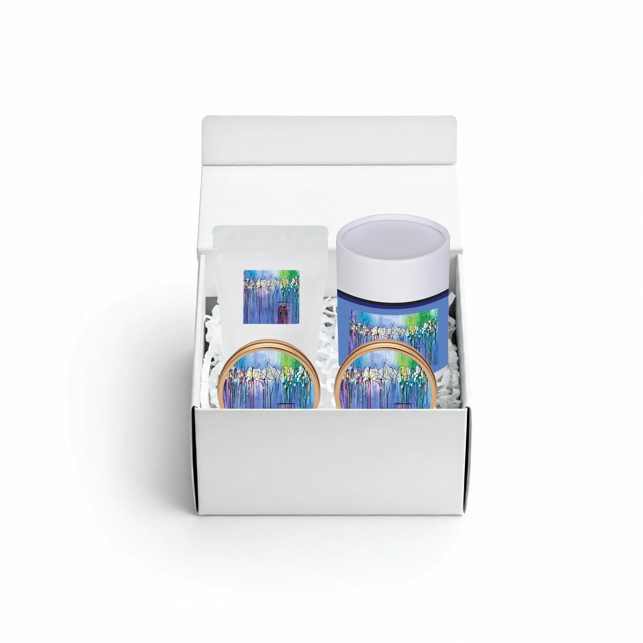 White Tea Spa Day Set - "Tulips" by Anna Feneis