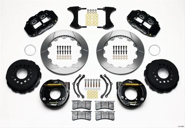 Wilwood Forged Narrow Superlite 4R Big Brake Rear Parking Brake Kits 140-12964