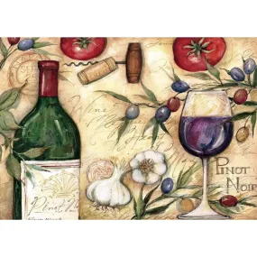 Wine Glass  - Full Round Diamond - 40x30CM