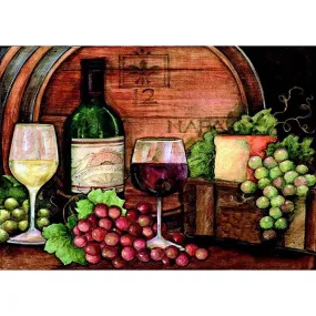 Wine Glass  - Full Round Diamond - 40x30CM