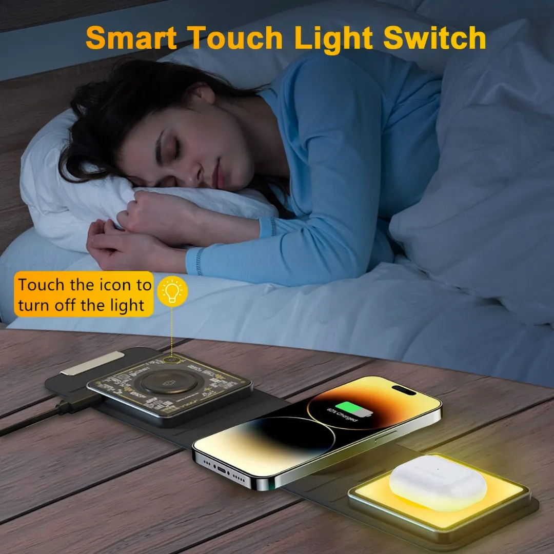 WiWU Wi-W001 3 in 1 wireless charger