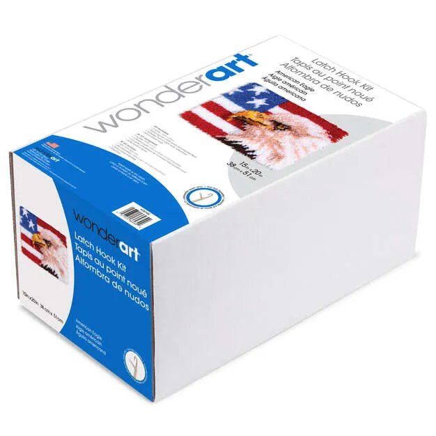 WonderArt American Eagle Kit 15" x 20", Discontinued items