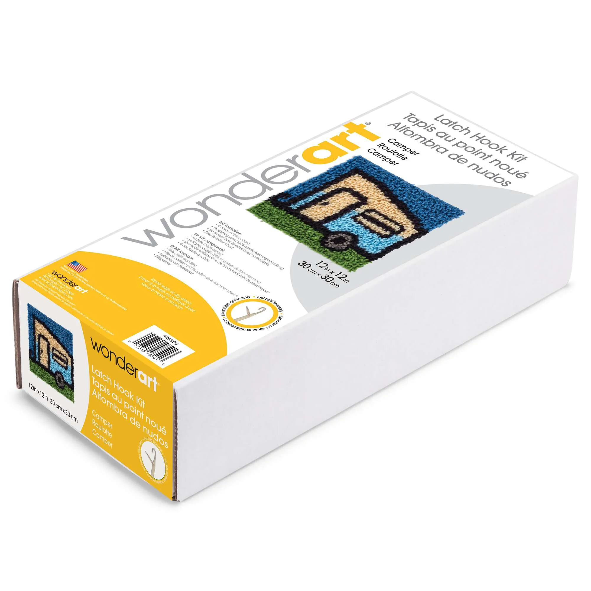 WonderArt Camper Kit 12" x 12", Discontinued items