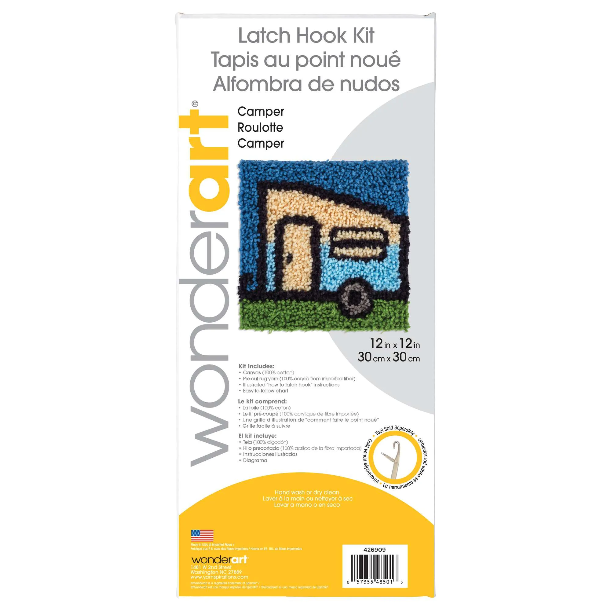 WonderArt Camper Kit 12" x 12", Discontinued items