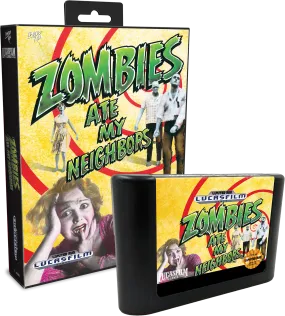 Zombies Ate My Neighbors (Black or Green)  - Genesis