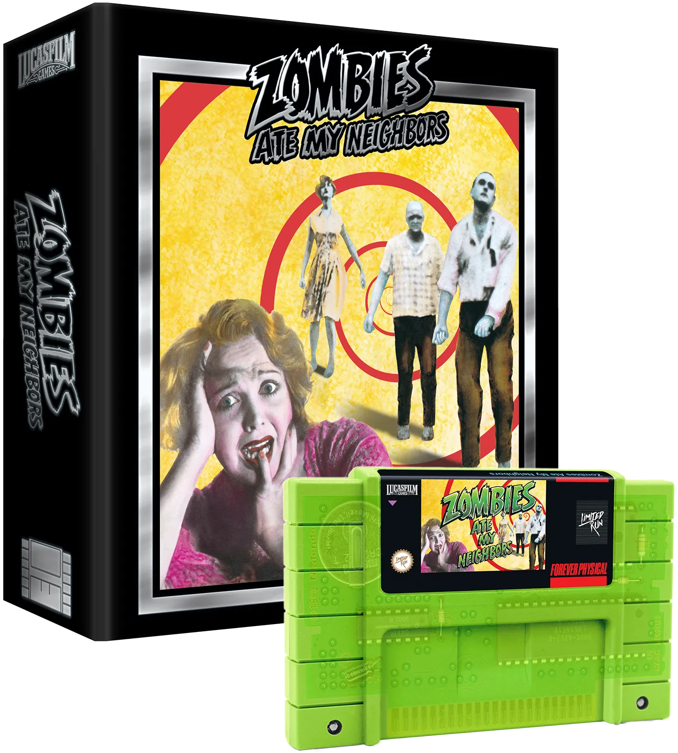 Zombies Ate My Neighbors Premium Edition (Grey or Green)  - SNES
